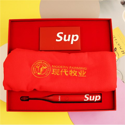 现代牧业礼品案例