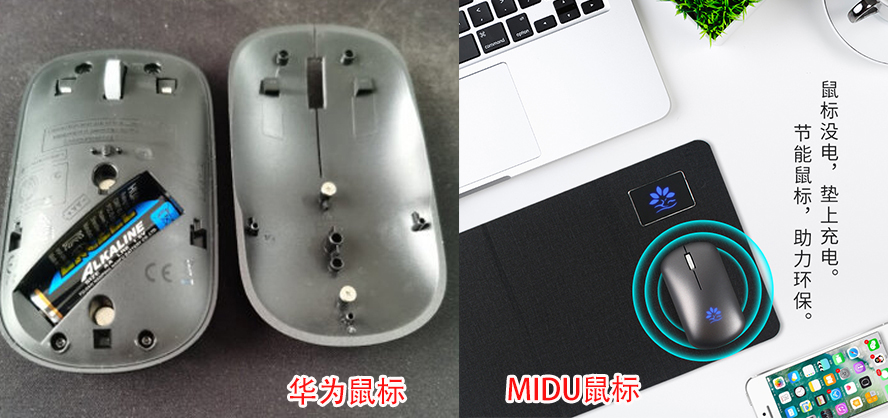 中礼集-MIDU无线充电鼠标