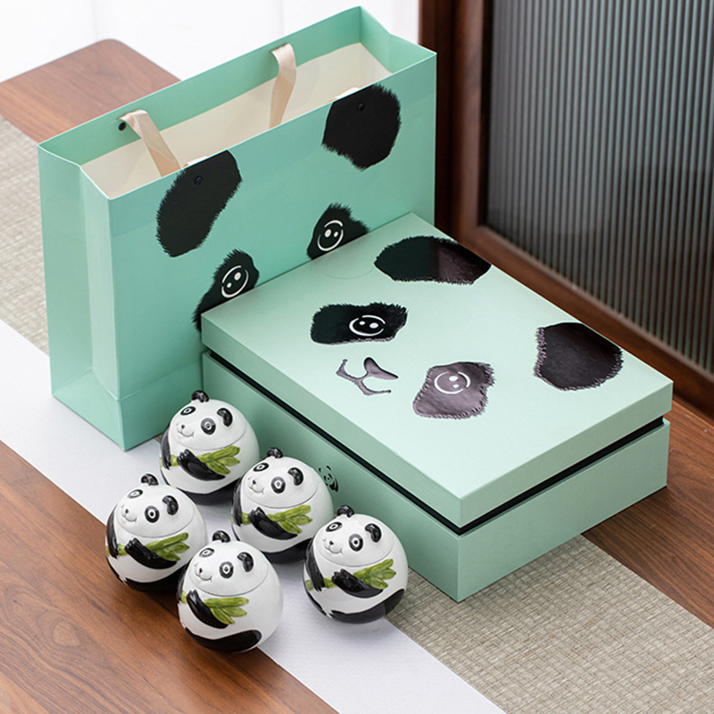 熊猫礼盒五罐装 ·遇见国宝