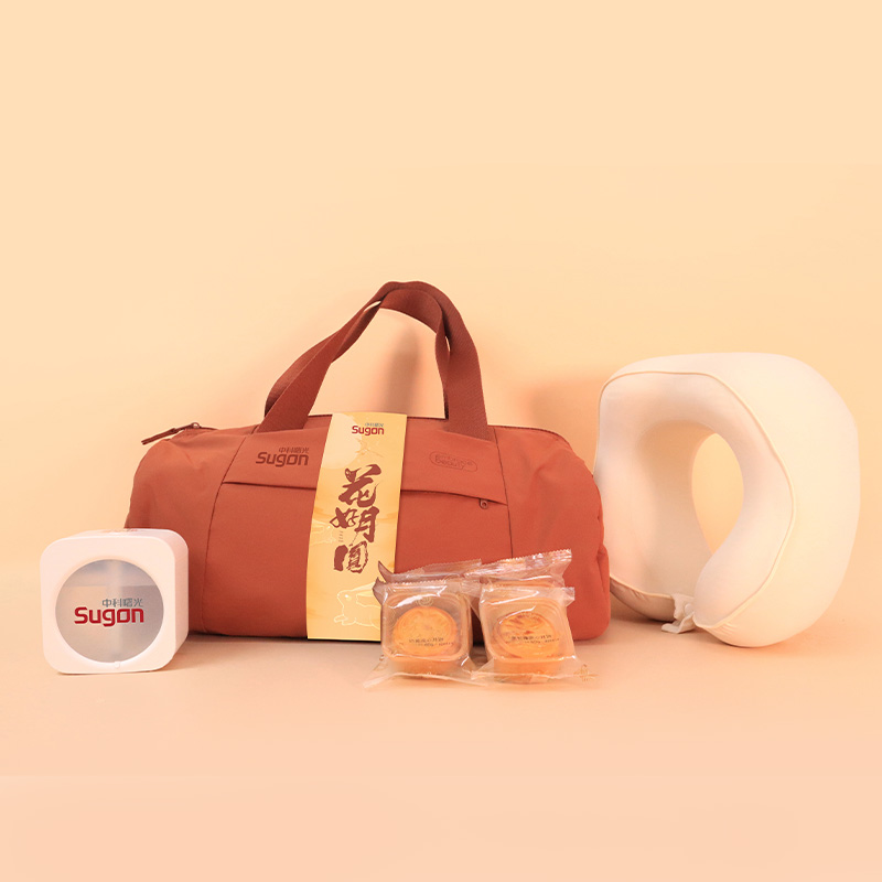 中秋礼品定制|手提包+加湿器+u枕（中科曙光）